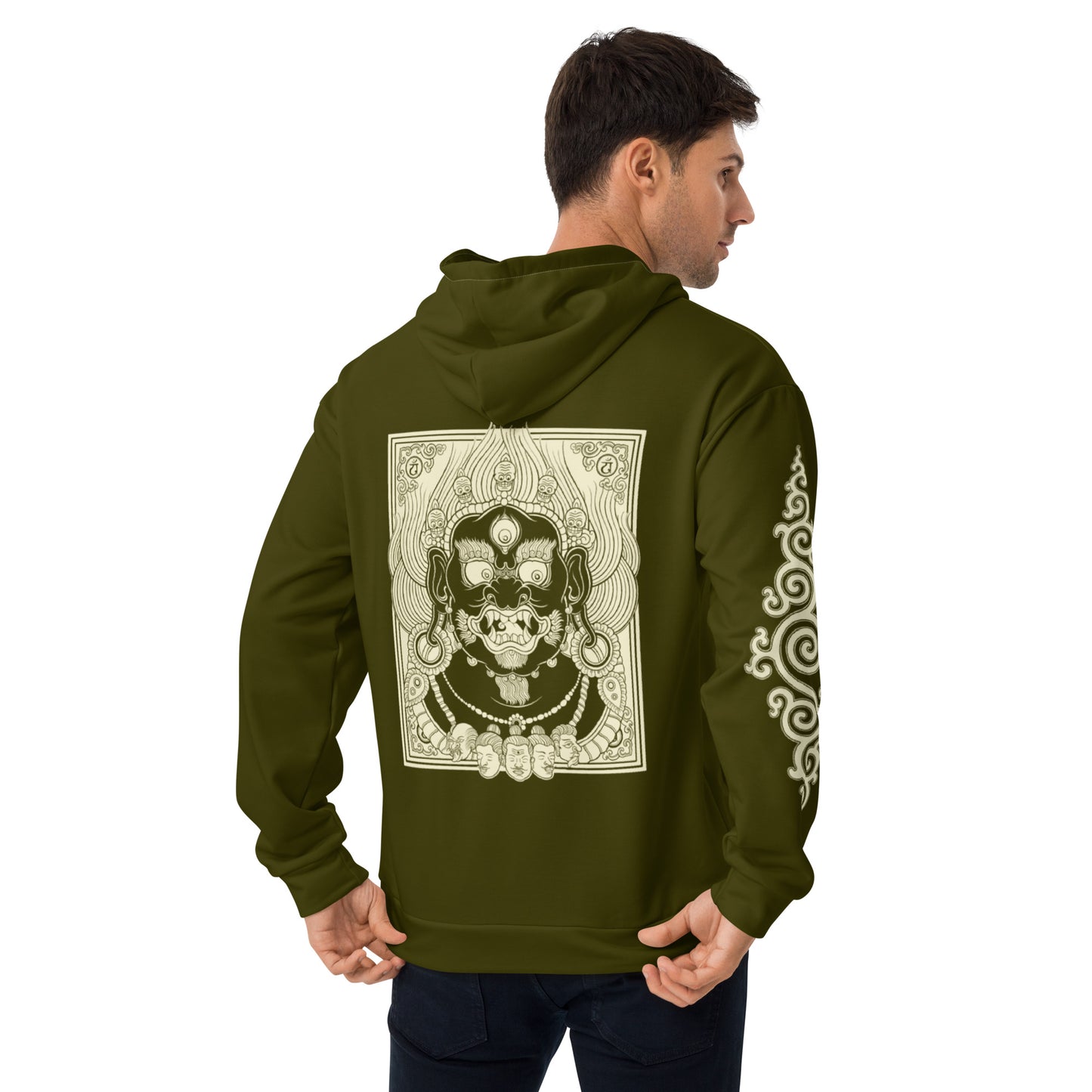 Mahakala Green - Unisex Hoodie