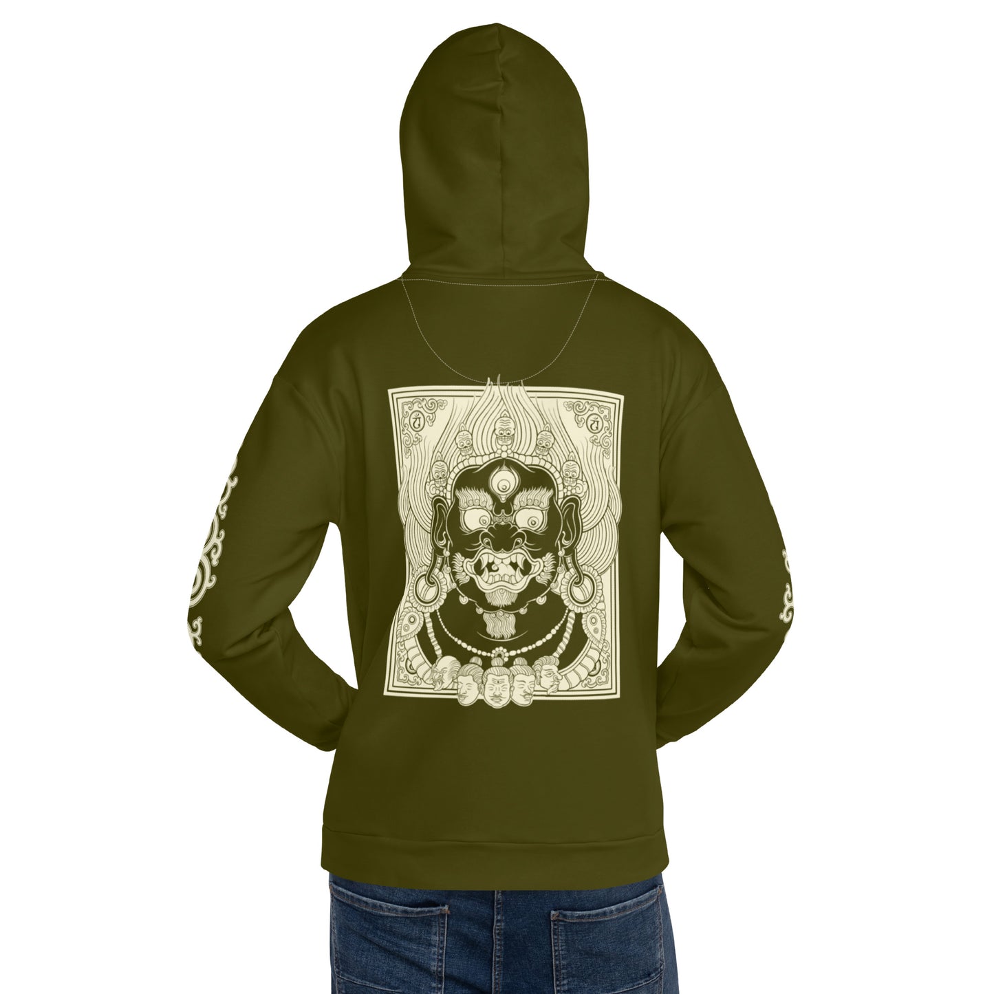 Mahakala Green - Unisex Hoodie