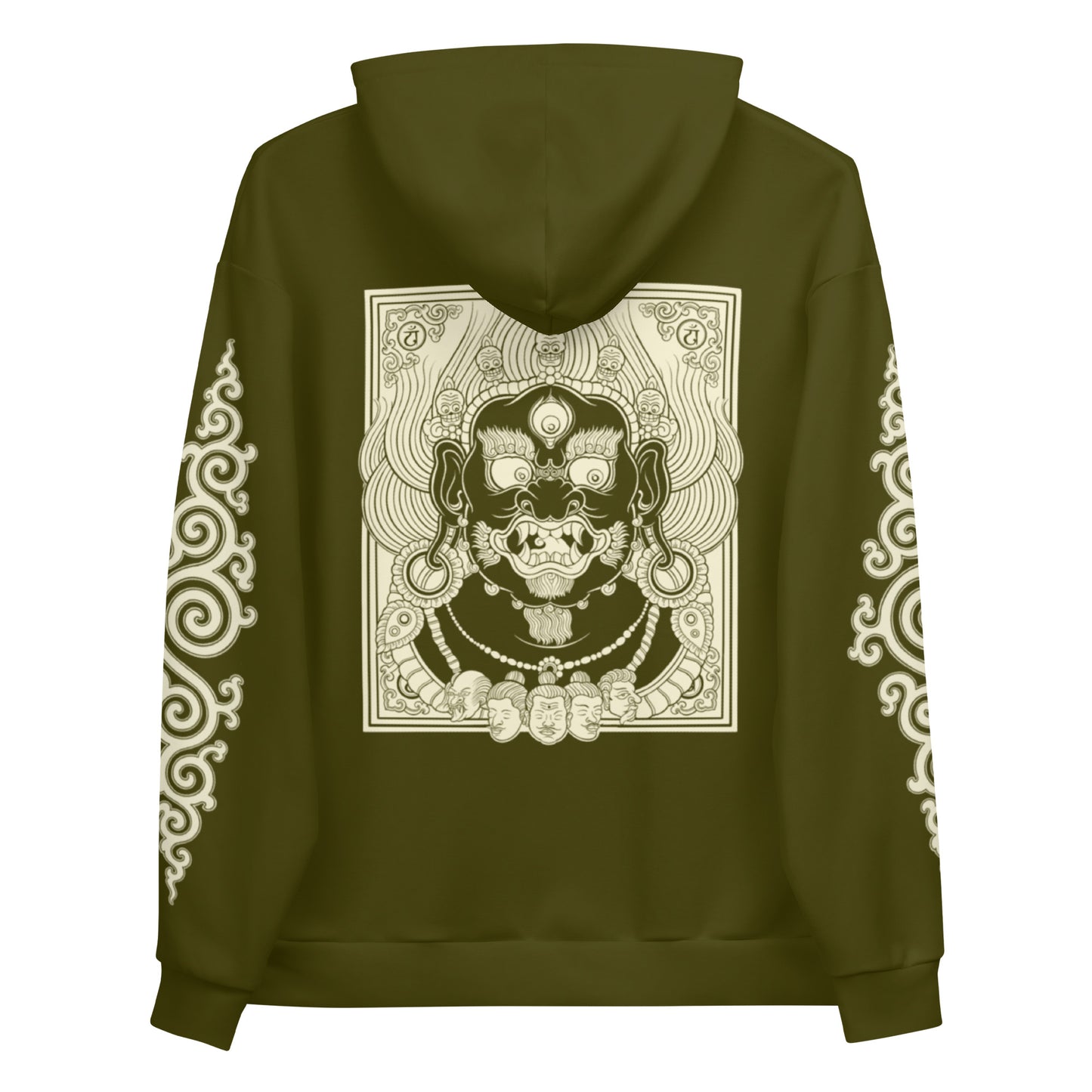 Mahakala Green - Unisex Hoodie