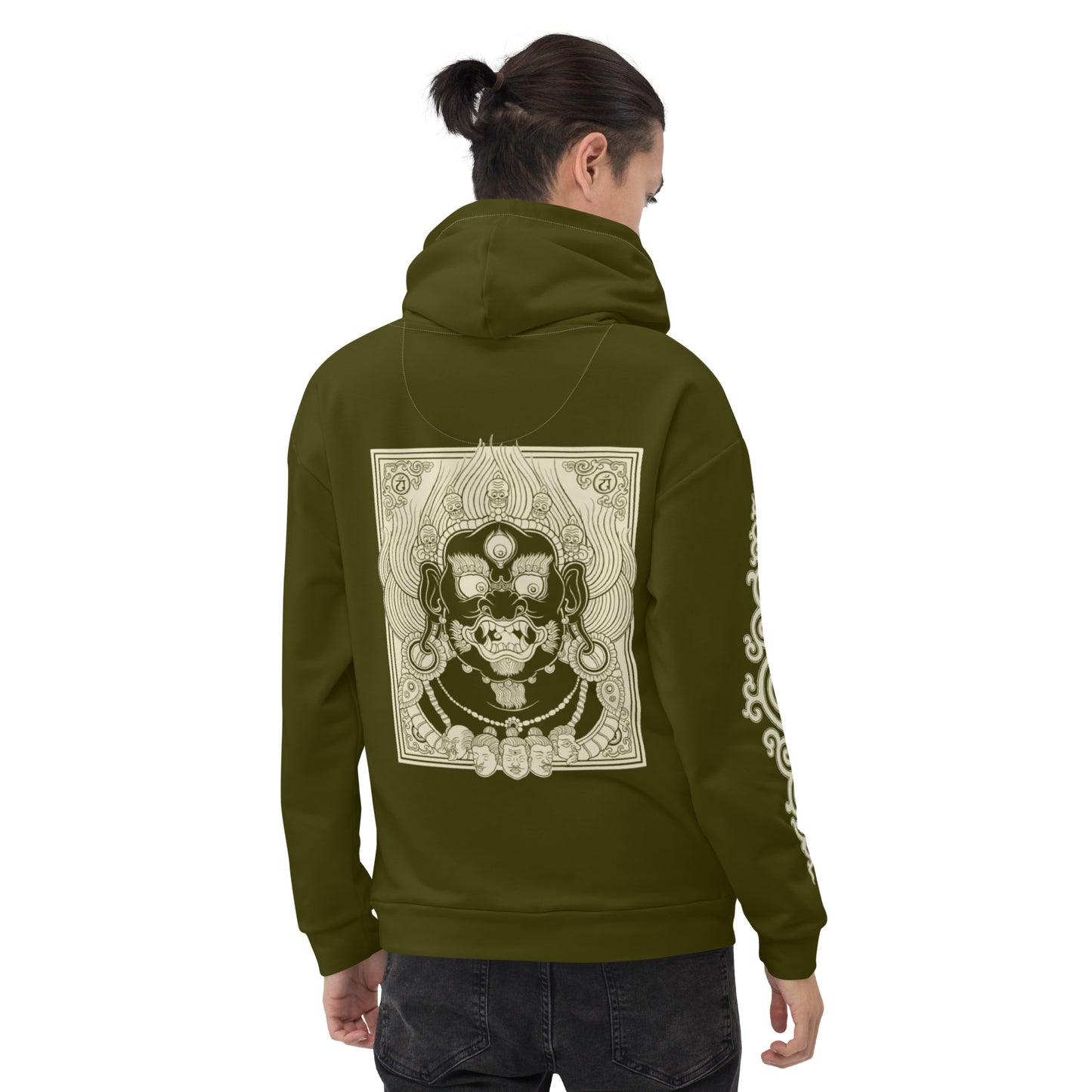 Mahakala Green - Unisex Hoodie