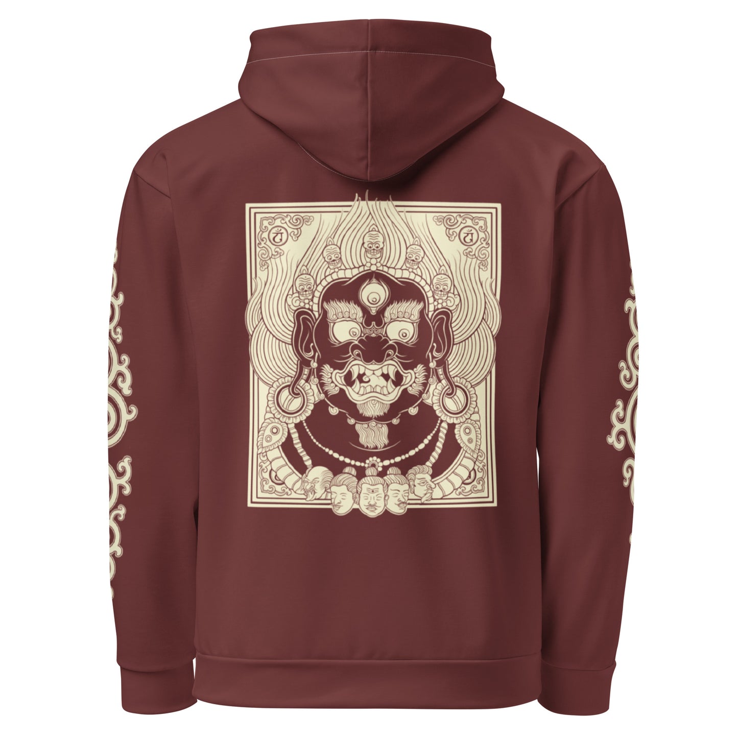 Mahakala - Red - Unisex Hoodie