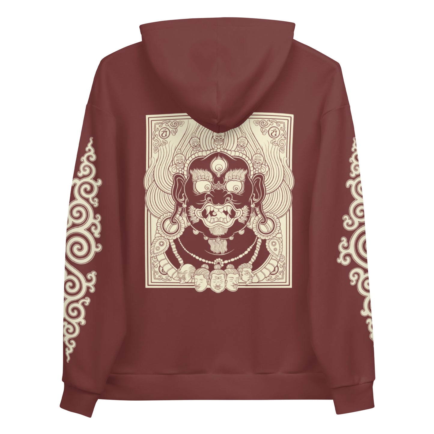 Mahakala - Red - Unisex Hoodie