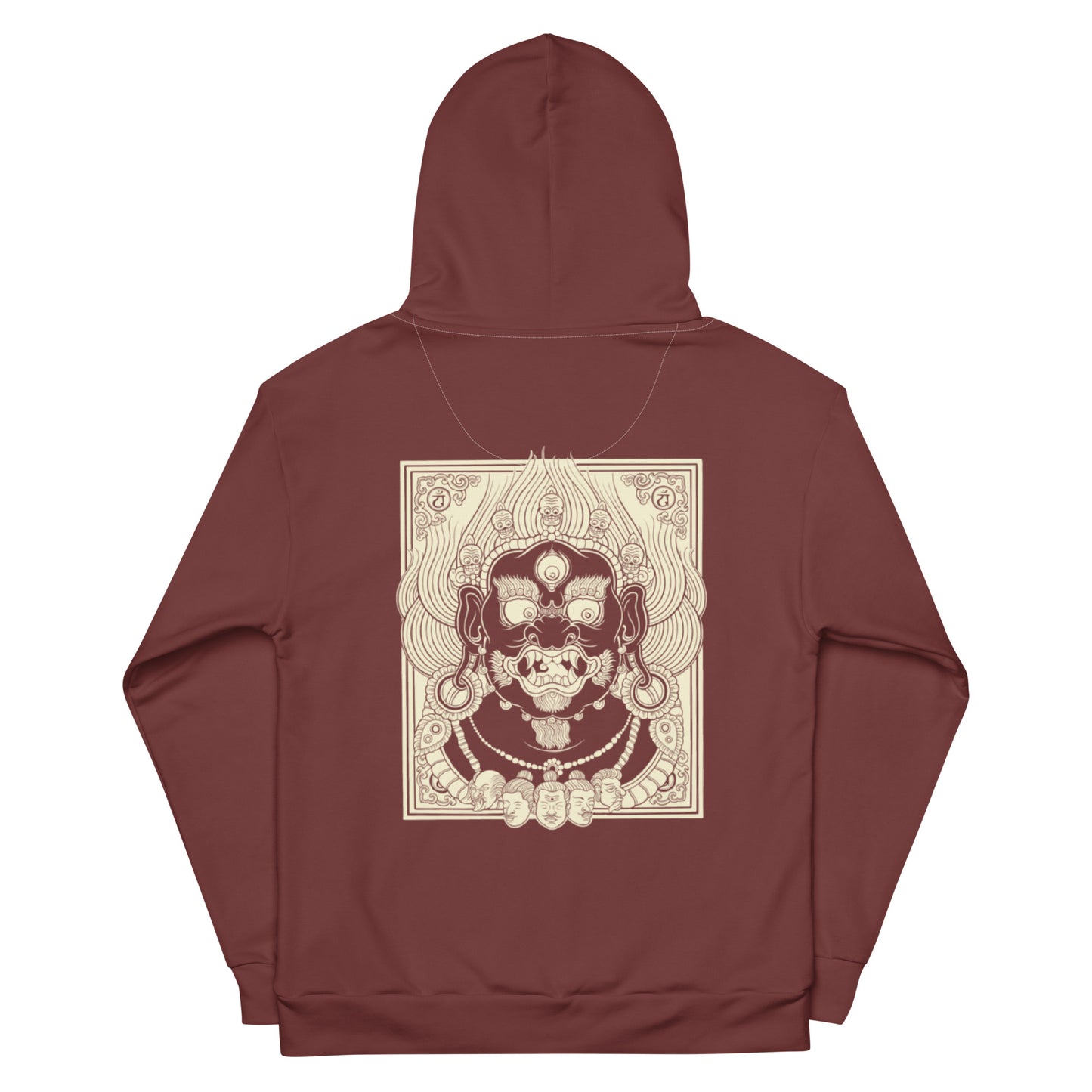 Mahakala - Red - Unisex Hoodie