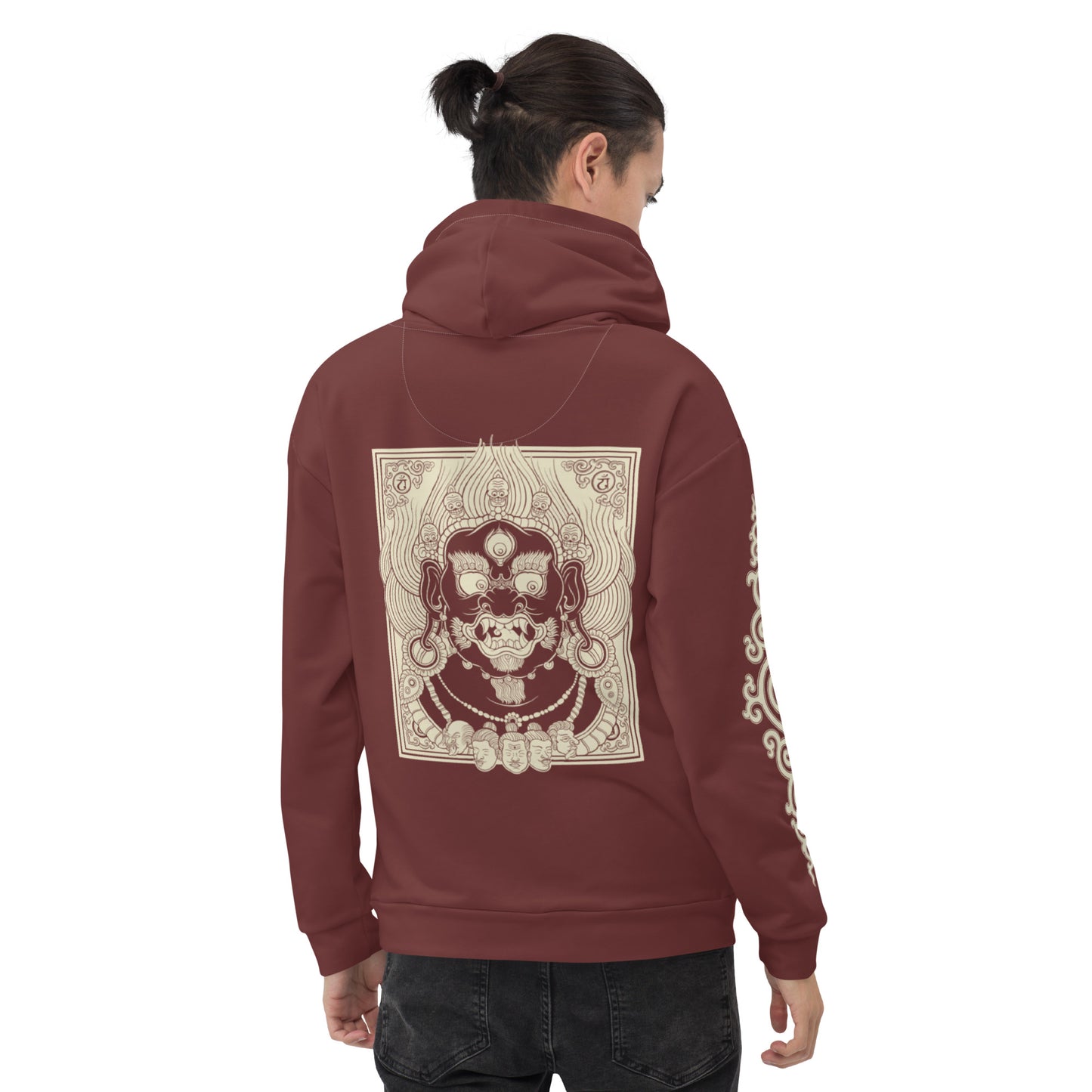 Mahakala - Red - Unisex Hoodie